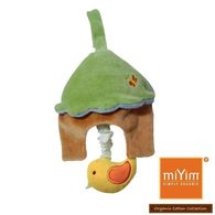 【miYim】有機棉音樂拉鈴 小雞樹屋